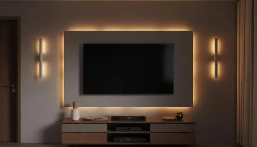 Jakie oświetlenie nad telewizorem poprawi komfort i atmosferę?