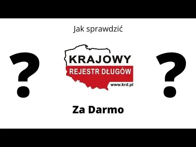 Jak sprawdzić, czy jesteś w KRD za darmo? Krok po kroku!