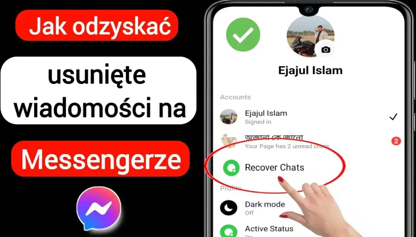 Jak odzyskać zdjęcia z messengera: jak przywrócić usunięte konwersacje?