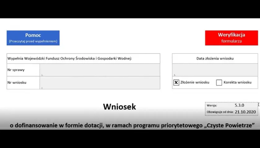 Wzór wniosku o płatność czyste powietrze – uniknij błędów w aplikacji