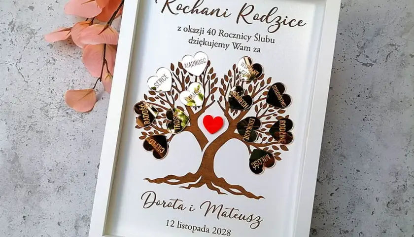 Rubinowa rocznica ślubu: 40 lat miłości i inspiracje na gody
