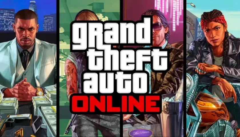 Postacie z GTA Online, gry, która zadebiutowała w 2013 roku, kiedy wyszło GTA 5.
