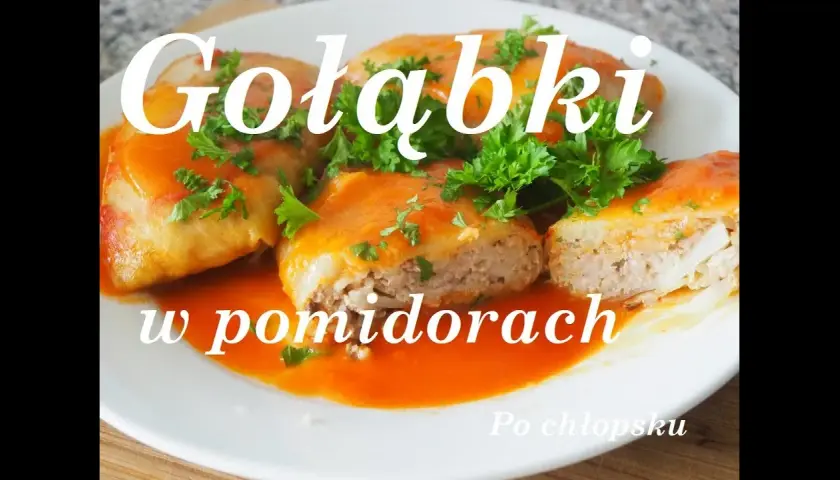 Jak zrobić gołąbki z ryżem w sosie pomidorowym - prosty przepis na obiad