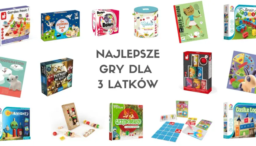 Kolekcja kolorowych gier zręcznościowych 3+ dla najmłodszych: od dopasowywania obrazków po budowanie zamków.