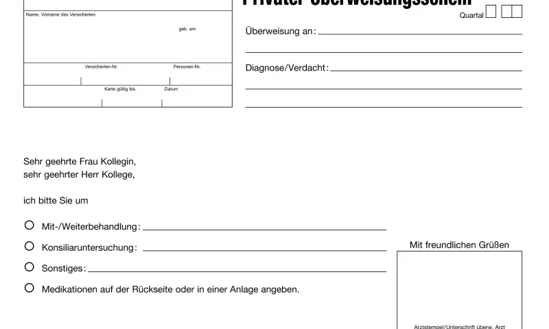 Alles über den Privatrezept Vordruck: Formate, Nutzung und Anpassung