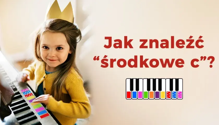 Gdzie jest C na pianinie? Prosty sposób na jego znalezienie