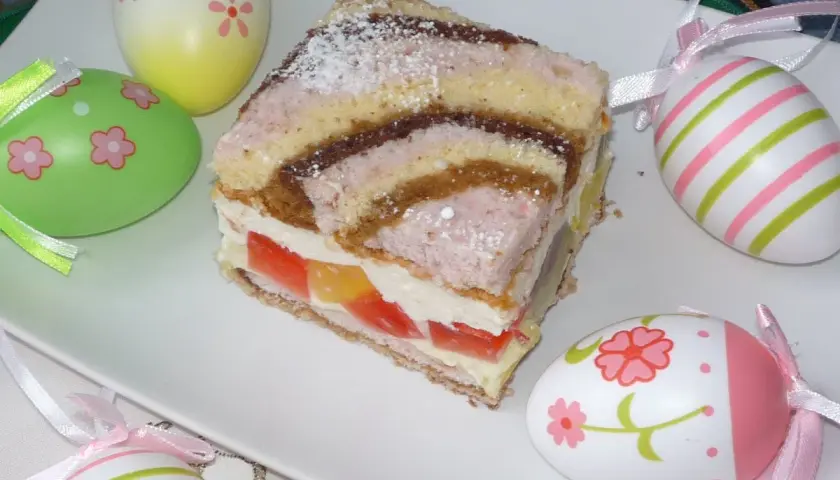 Przepis na ciasto z masami, które zaskoczy Twoich gości smakiem