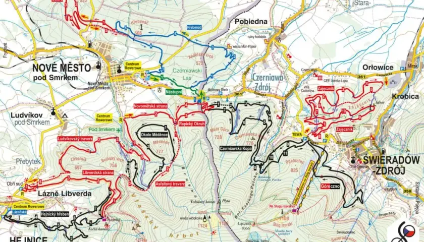 Najlepsze trasy rowerowe w Świeradowie Zdroju – trudności i atrakcje