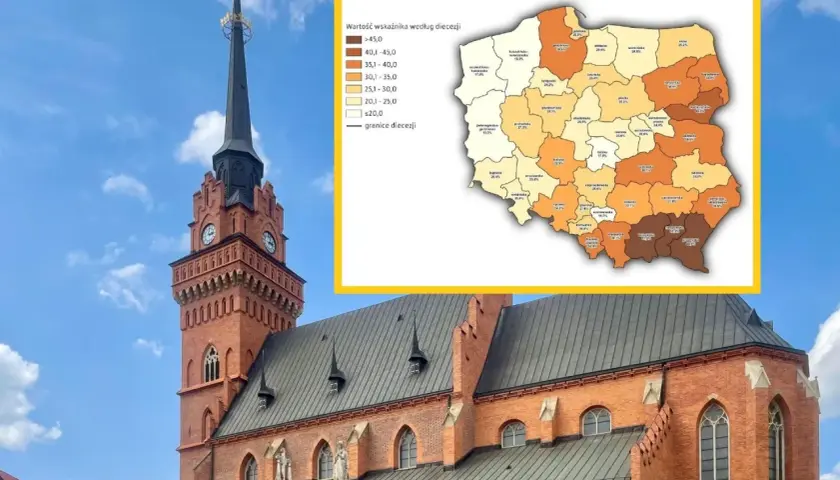 Gdzie jest najwięcej kościołów w Polsce? Zaskakujące statystyki!