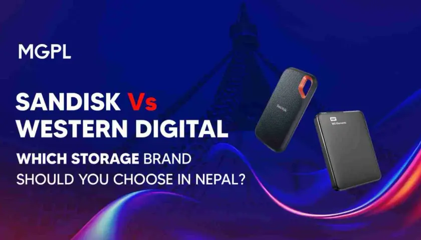 Vergleich von SanDisk und Western Digital Speichermedien. Welcher Anbieter ist der beste für Nepal?