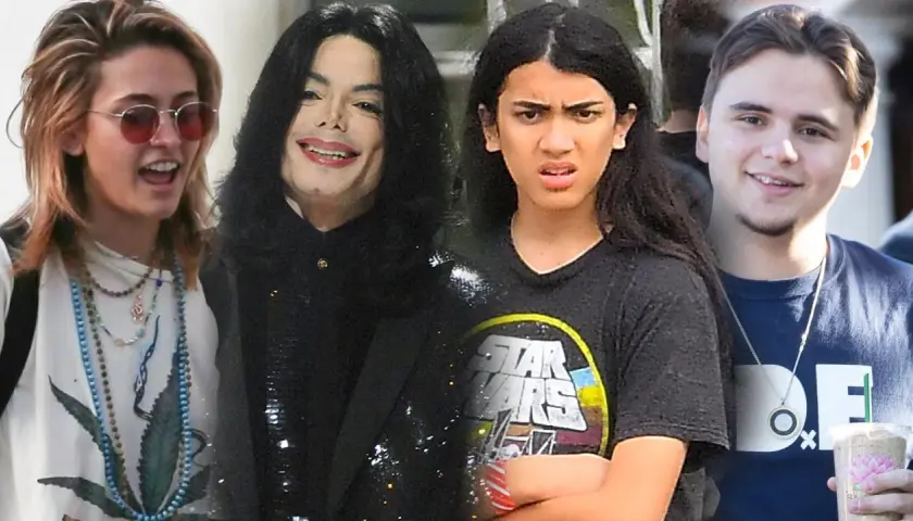 Michael Jackson z dziećmi: Paris, Prince Michael I i Blanket. Czy Michael Jackson miał dzieci? Tak, miał troje.