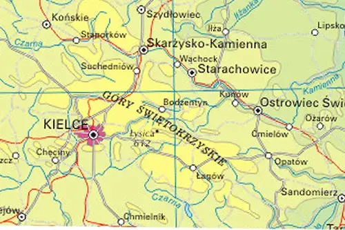 Góry Świętokrzyskie: Gdzie leżą? Poznaj serce Polski!