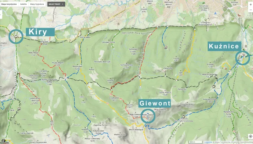 Giewont: Który szlak wybrać? Dystans, czas, trudności i bezpieczeństwo