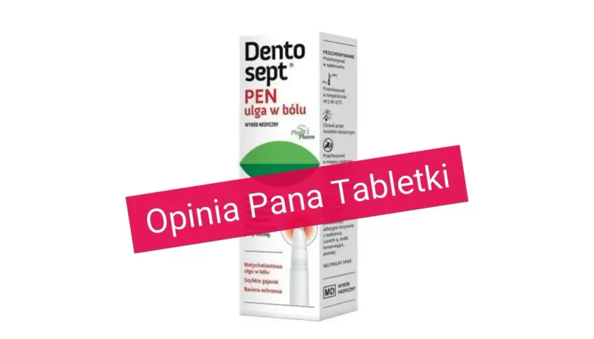 Dentoscept PEN - leki na pieczenie w jamie ustnej, przynoszące ulgę w bólu i szybkie gojenie.