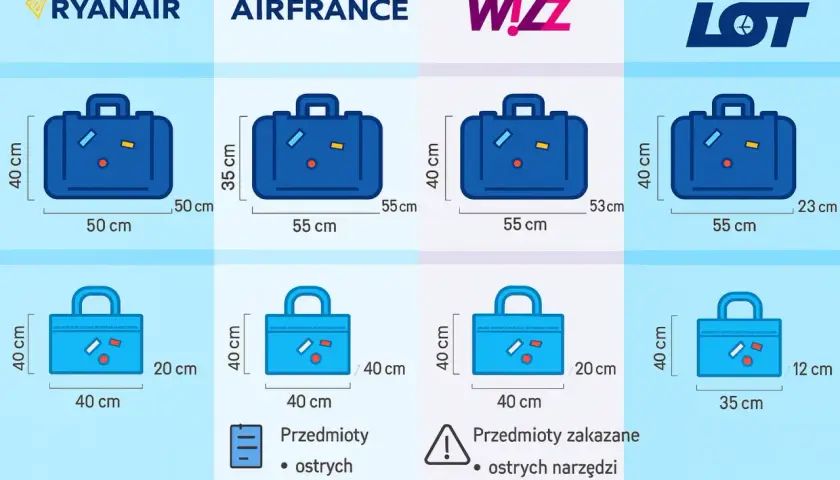 Bagaż rejestrowany co można zabrać: co naprawdę wolno przewozić?