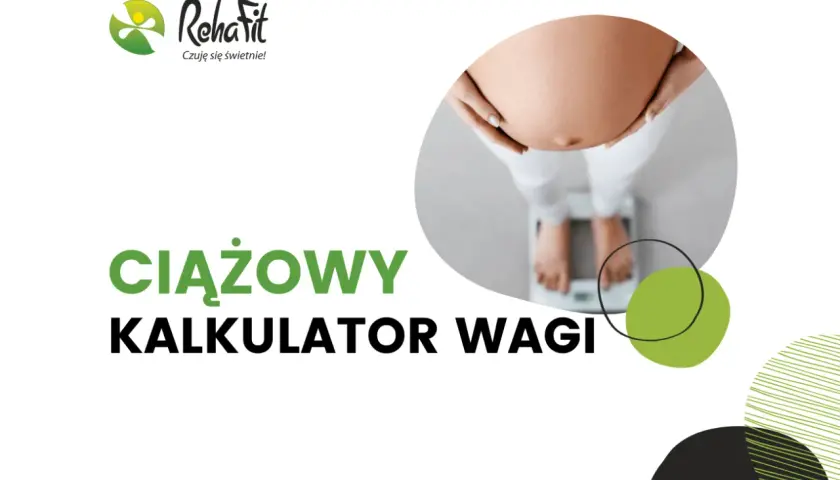 Kalkulator wagi ciążowej pomoże Ci dowiedzieć się, ile można przytyć w ciąży. Zdjęcie przedstawia ciężarną na wadze.