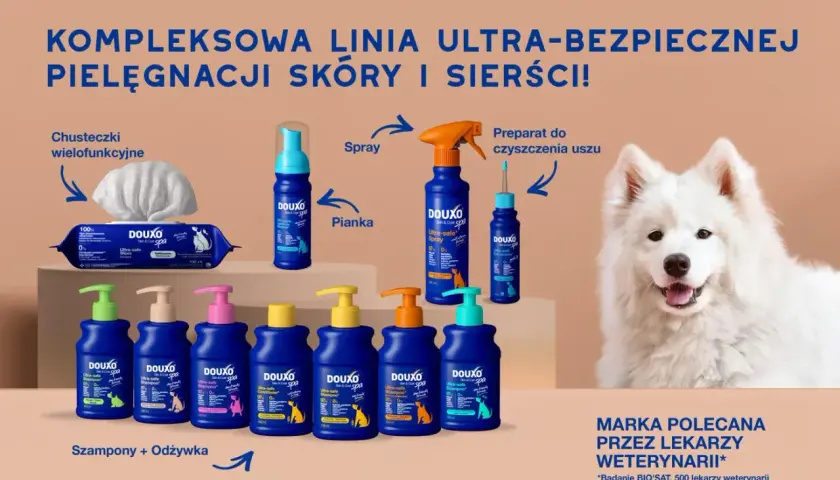 Szukasz idealnego szamponu dla psa? Douxo oferuje kompleksową pielęgnację skóry i sierści, polecaną przez weterynarzy.