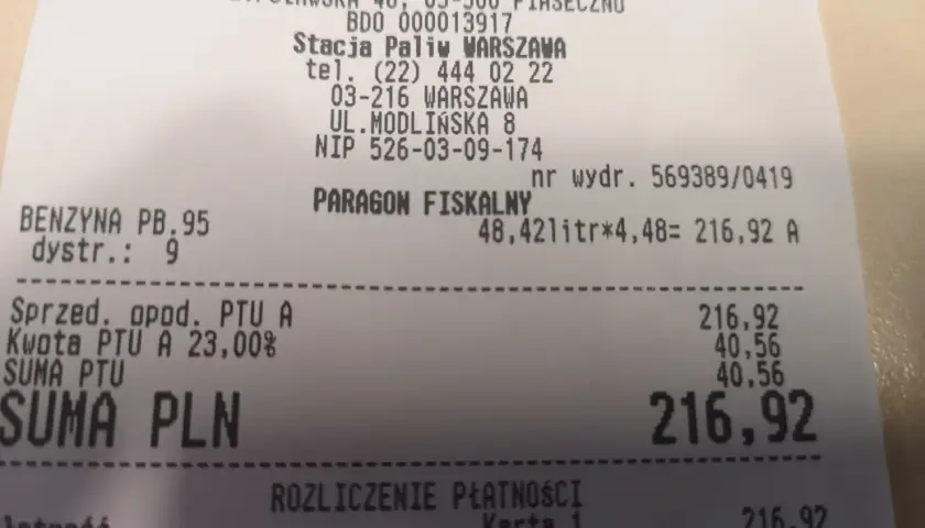 Pojemność baku Skoda Octavia – co musisz wiedzieć o paliwie?