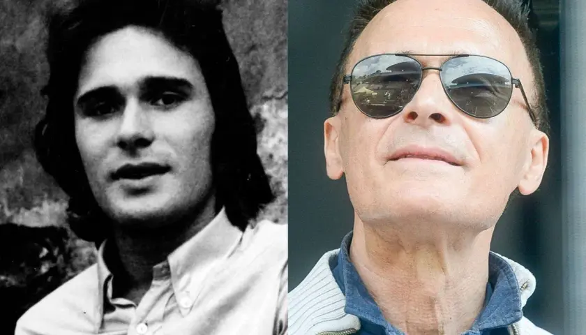 Jerzy Grunwald w młodości i jako dojrzały mężczyzna. Jego utwory to muzyczna podróż przez lata.