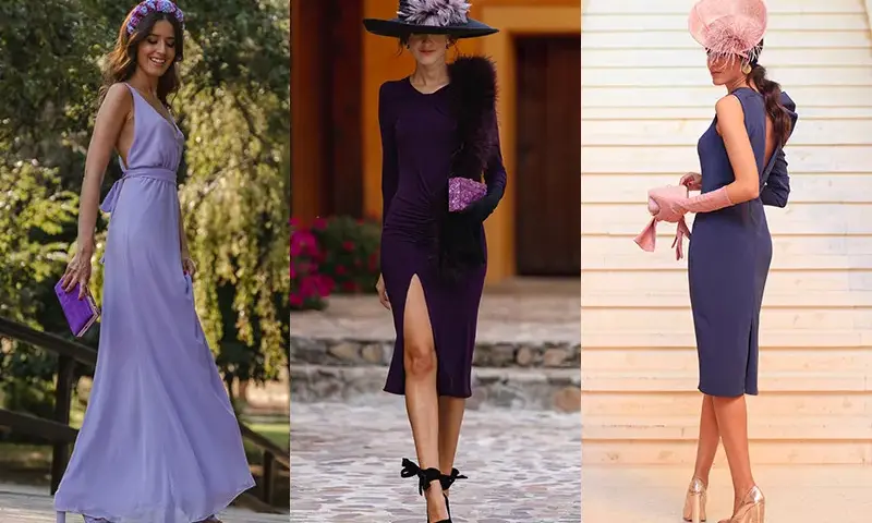 ¿Qué zapatos con vestido lila? Guía de estilo para acertar