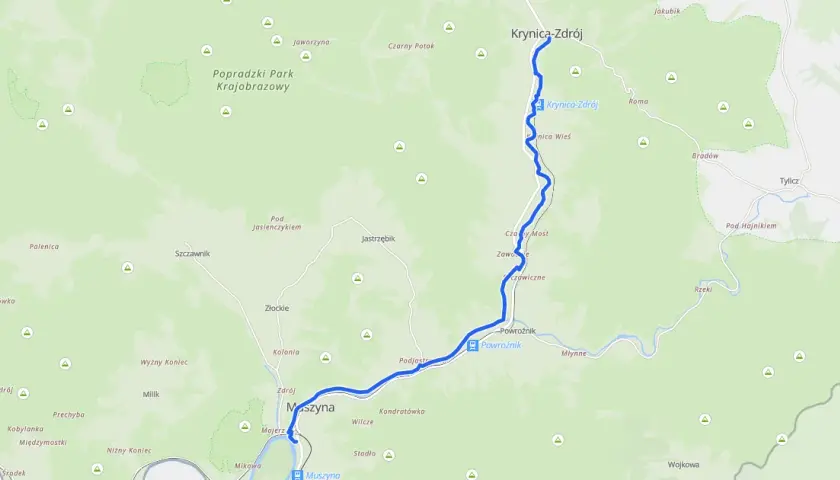 Mapa tras rowerowych Krynica-Zdrój: odkryj najlepsze trasy dla siebie