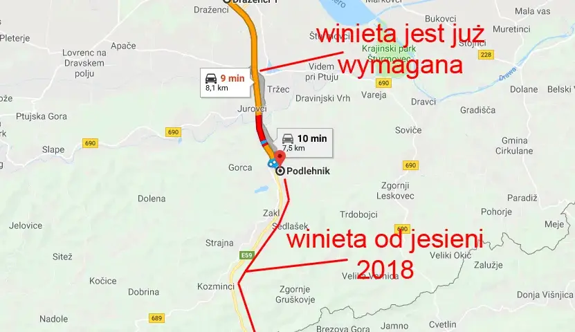 Jak ominąć płatną autostradę w Słowenii i zaoszczędzić pieniądze