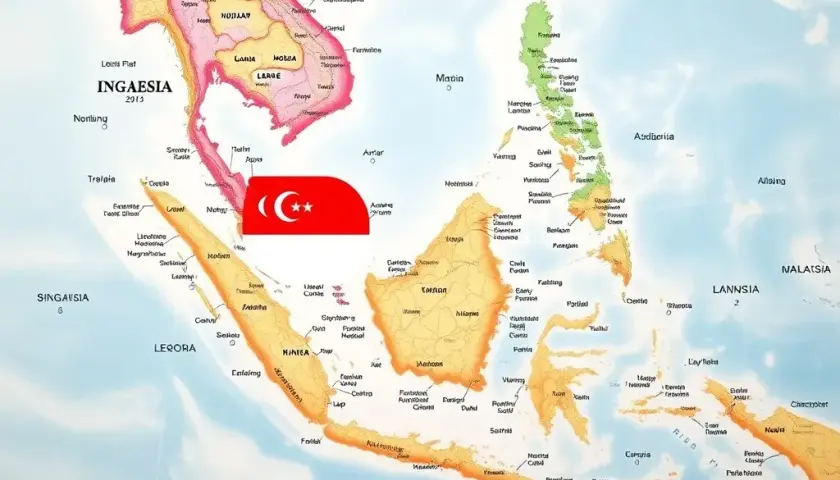Gdzie leży Singapur na mapie? Odkryj jego strategiczne położenie