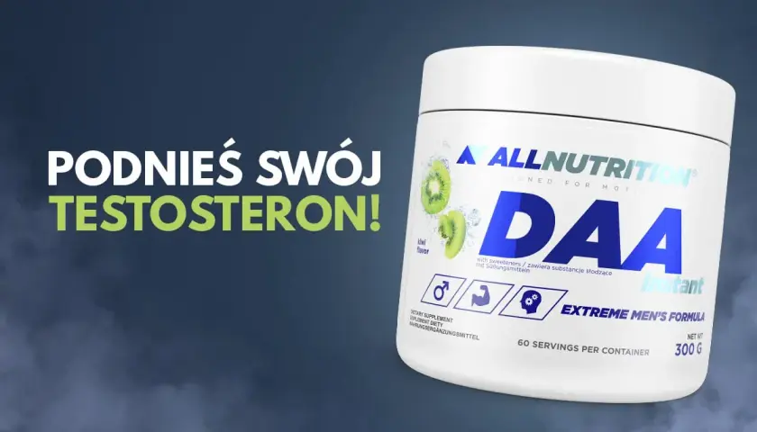 DAA Instant kiwi flavor od ALLNUTRITION. Podnieś swój testosteron! Daa co to? To suplement diety.