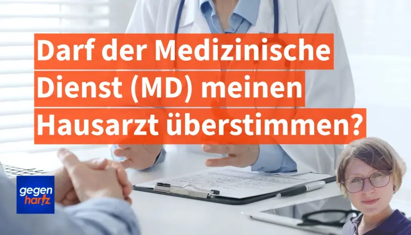 Arztgespräch über Krankengeld. Darf der Medizinische Dienst (MD) meinen Hausarzt überstimmen?