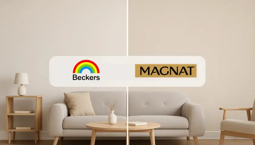 Porównanie odcieni ścian: Beckers vs. Magnat. Który designer wybierzesz do swojego wnętrza?