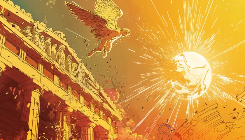 Dedal i Ikar komiks: Nowe spojrzenie na starożytny mit