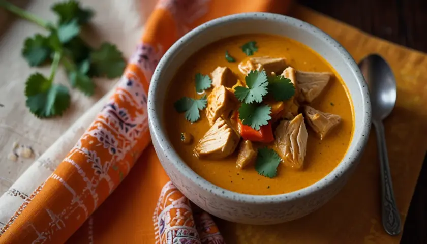 Kurczak korma z mlekiem kokosowym: Wyjątkowy przepis na curry