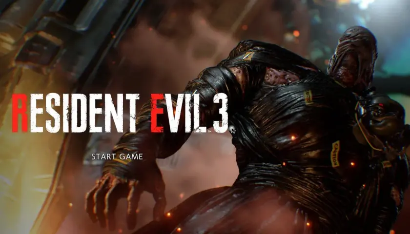 Nemesis grozi z ekranu tytułowego Resident Evil 3 Remake. Zobacz nasz poradnik, by przetrwać!