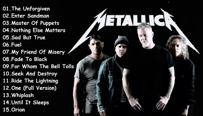 Metallica: Ranking największych hitów wszech czasów. Twój top?