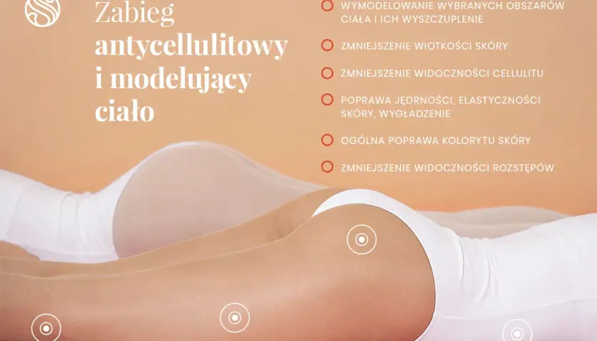 Zabieg antycellulitowy i modelujący ciało. Dowiedz się, co to endermologia i jak poprawia wygląd skóry, redukując cellulit i rozstępy.