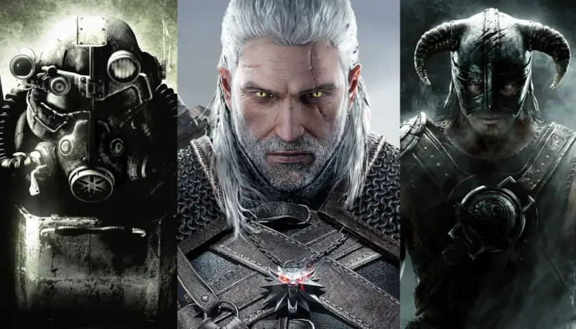 Postapokaliptyczny żołnierz, wiedźmin i nordycki wojownik - ikony gatunku rpg.