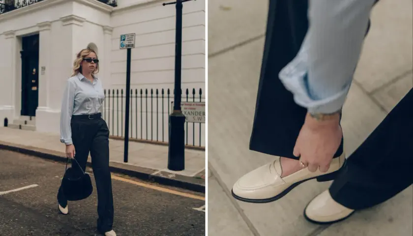 Welche Schuhe zu weiten Hosen? Styling-Tipps für lange Beine