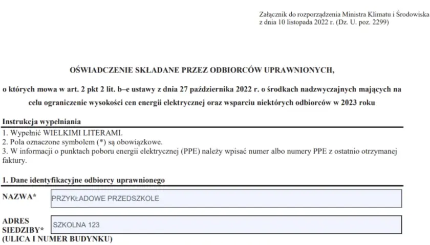Zamrożenie cen prądu 2025: Kto musi złożyć wniosek? Terminy