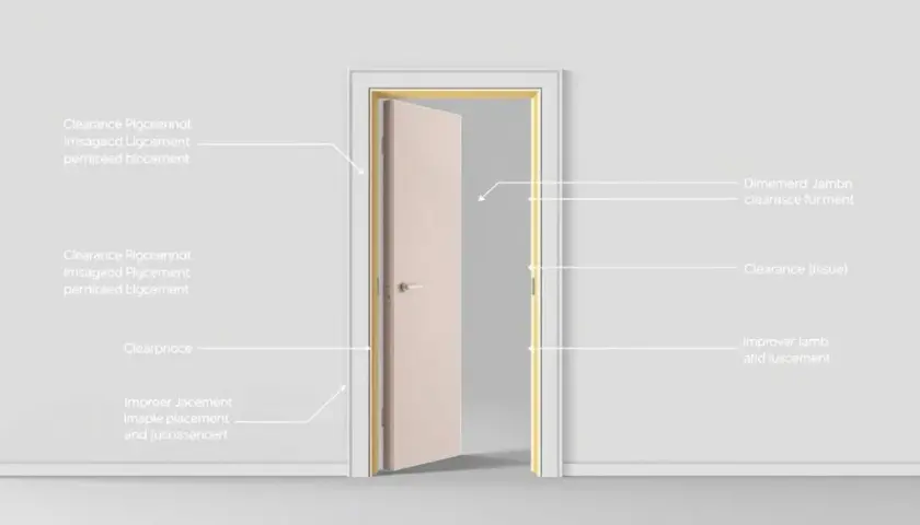 Jaki otwór pod drzwi 70 cm: uniknij błędów przy pomiarach