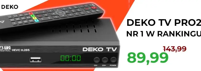 Dekoder DVB-T2 jaki wybrać - uniknij błędów przy zakupie