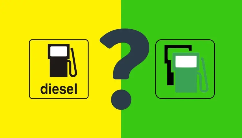 Simboli di rifornimento: diesel e benzina. Qual è la differenza?