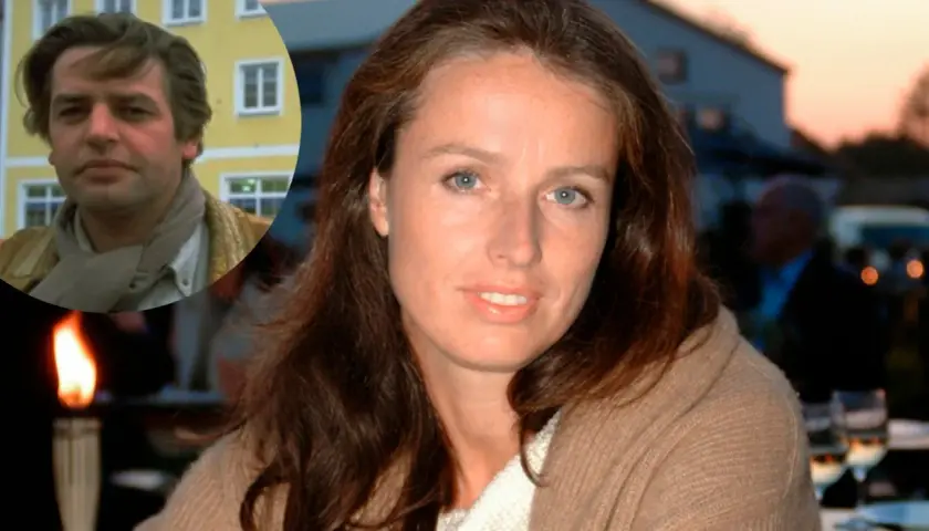 Karolina Wajda i jej pierwszy mąż, Daniel Olbrychski.