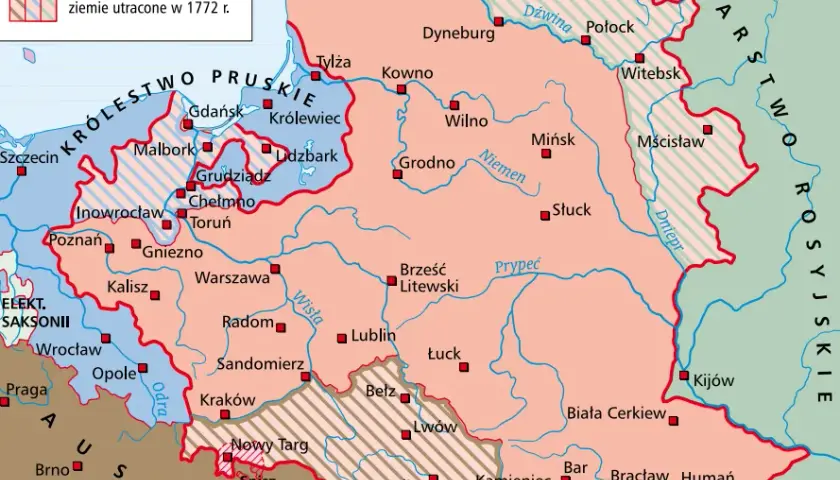W którym roku był 1 rozbiór Polski i dlaczego to ważne dla historii?