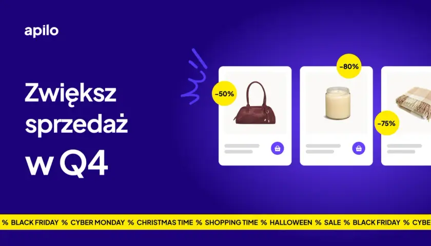 Jak zwiększyć sprzedaż w sklepie internetowym? Zobacz promocje na torebkę, świecę i koc.
