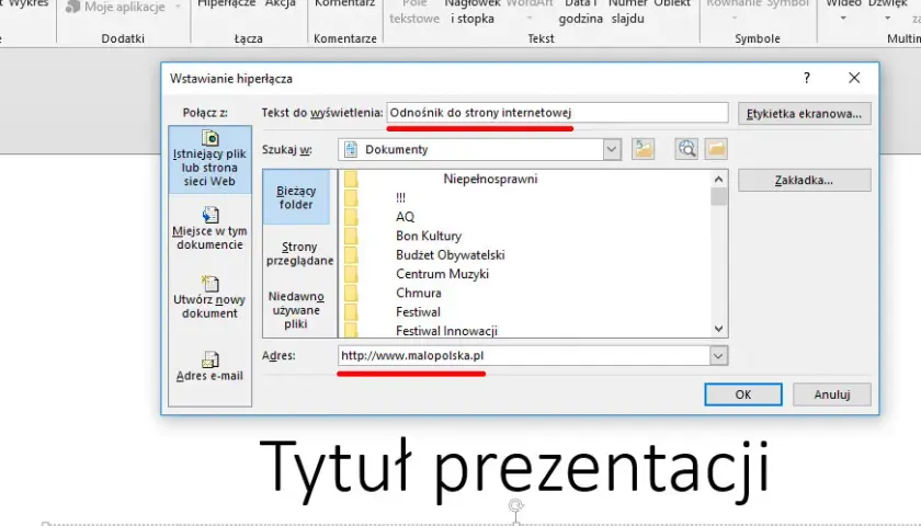 Jak zrobić hiperłącze w PowerPoint: Prosty przewodnik krok po kroku