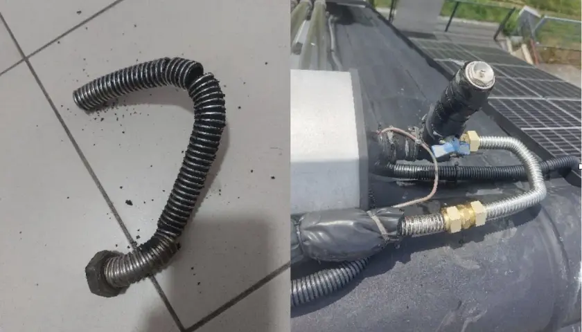 Uszkodzony, przegrzany kolektor. Co robić? Wymiana uszkodzonego elementu instalacji solarnej.