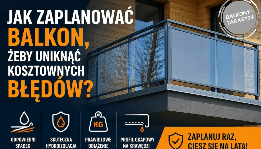Planowanie balkonu to klucz do uniknięcia kosztownych błędów. Zobacz, jak zrobić to dobrze!