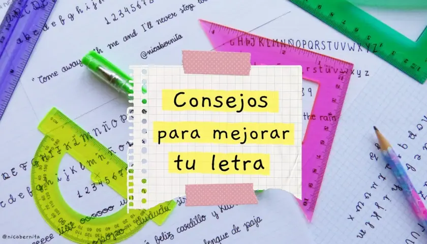 Consejos para mejorar tu letra, con reglas y lápices, ¡la letra S mayúscula es clave!