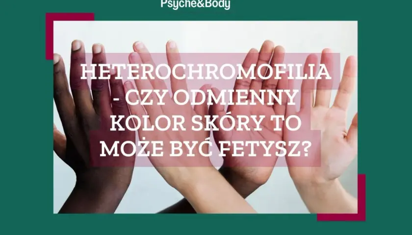 Dłonie o różnym kolorze skóry na tle grafiki z tekstem.