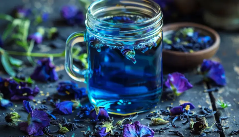 Herbata Butterfly Pea Tea - egzotyczny napój o niebieskim kolorze